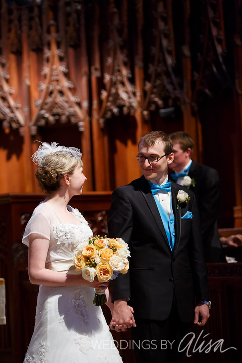 Blue and Yellow Weddings in Pittsburgh 
