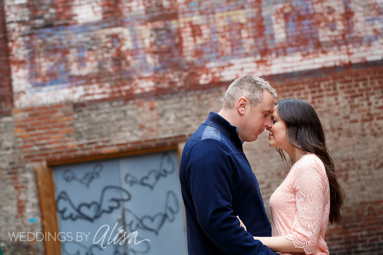 Market Square Engagement Photos