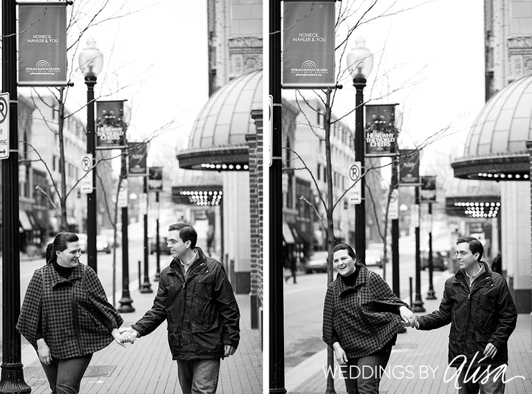 Photographers Wedding Downtown Pittsburgh Heinz Hall
