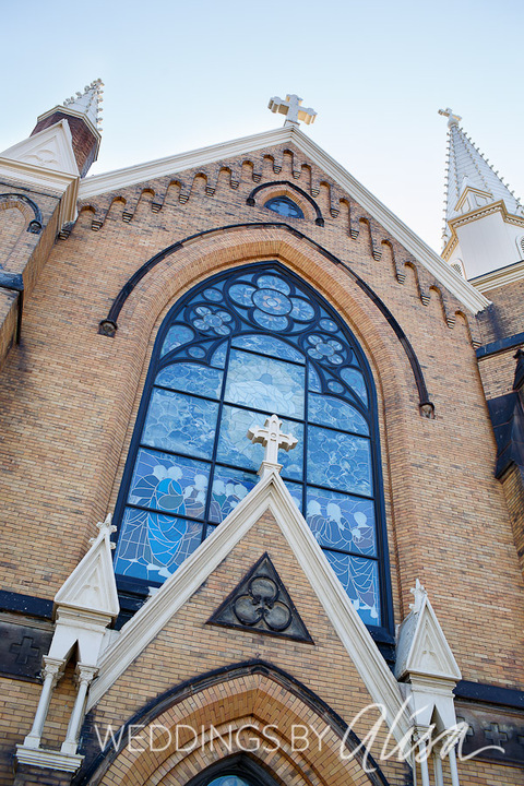 Exterior view of St. Mary's on the Mount Pittsburgh