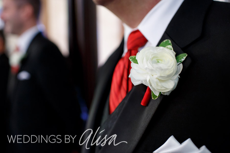 Photo of Wedding flowers at St. Mary's Pittsburgh
