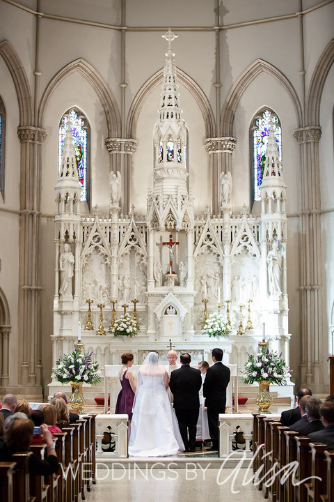 Photos from Catholic Wedding In St. Paul's Cathedral  Oakland