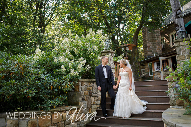 Bridal portraits at Springwood