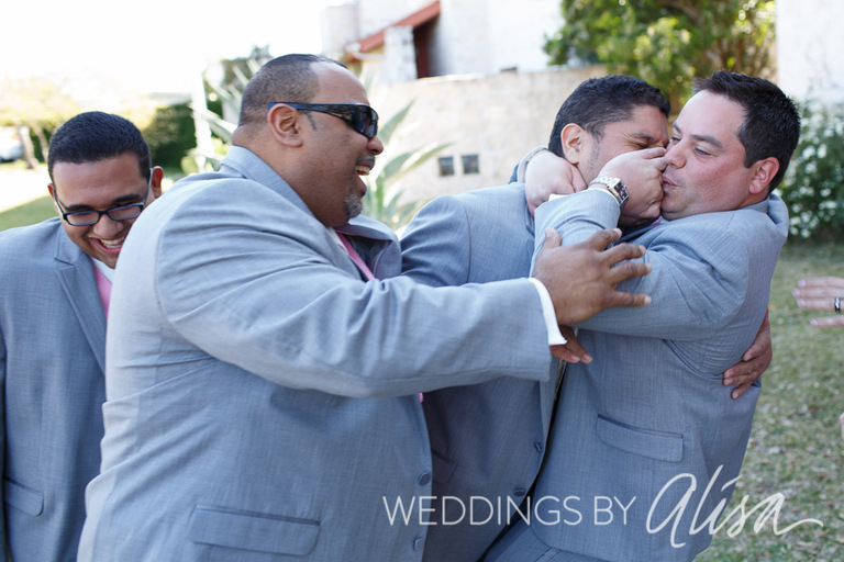 Crazy, fun wedding photography