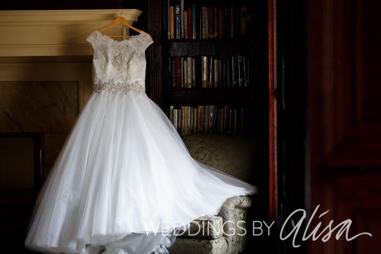 Wedding dress at the PAA in Oakland