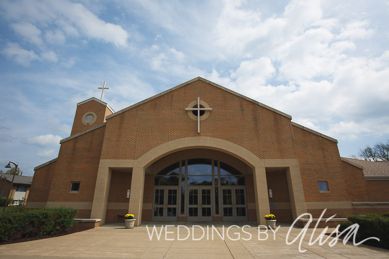 Wedding at Holy Sepulcher in Butler, PA