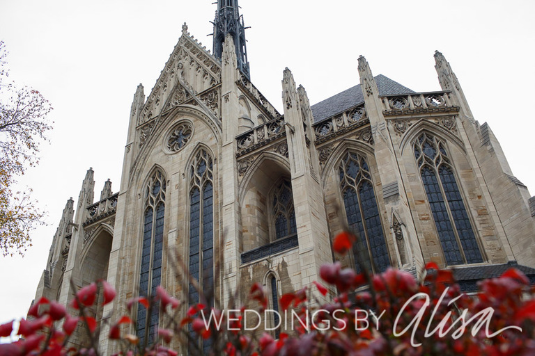 Heinz Chapel in Winter for Wedding