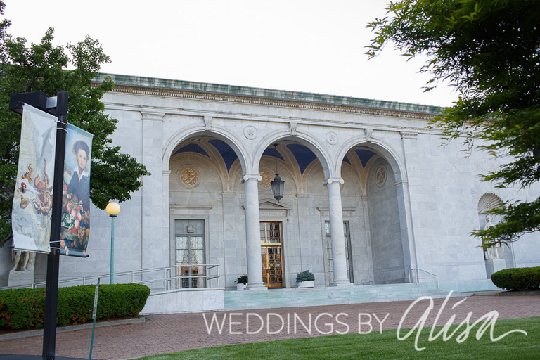 Butler Art Institute Wedding Photos