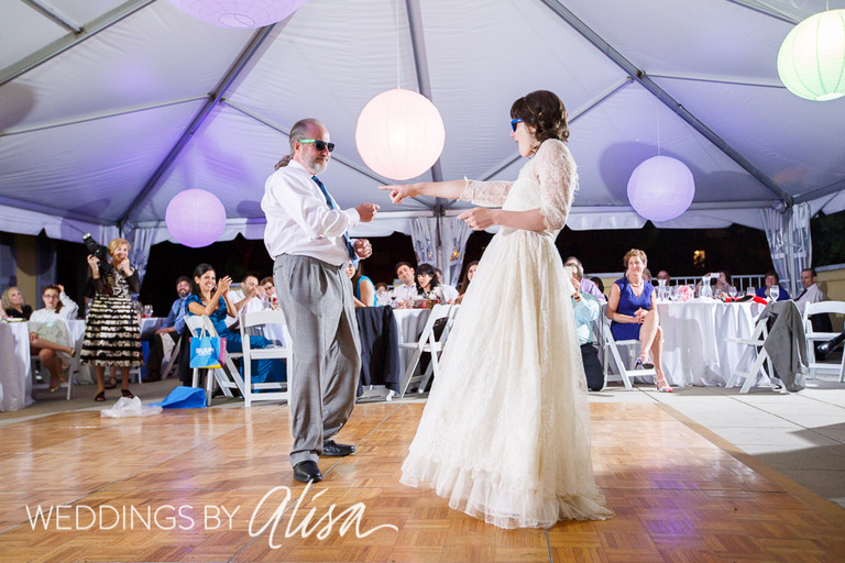 Fun Father and Bride dance