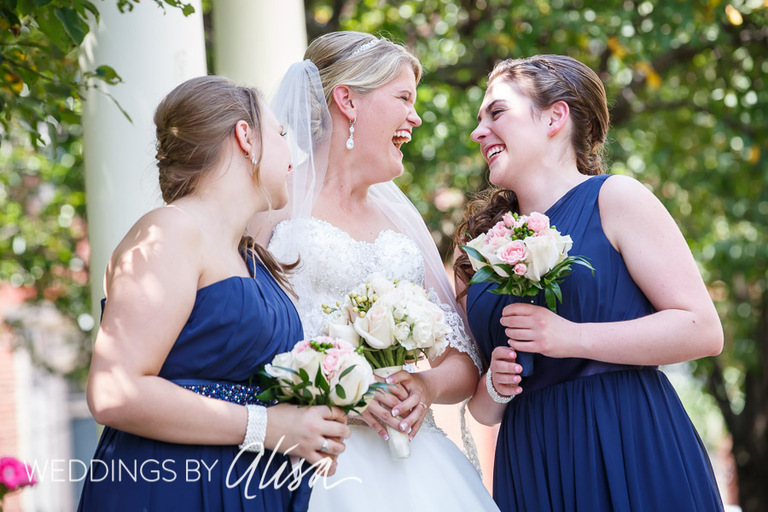 Candid fun bridesmaids photos in Pittsburgh