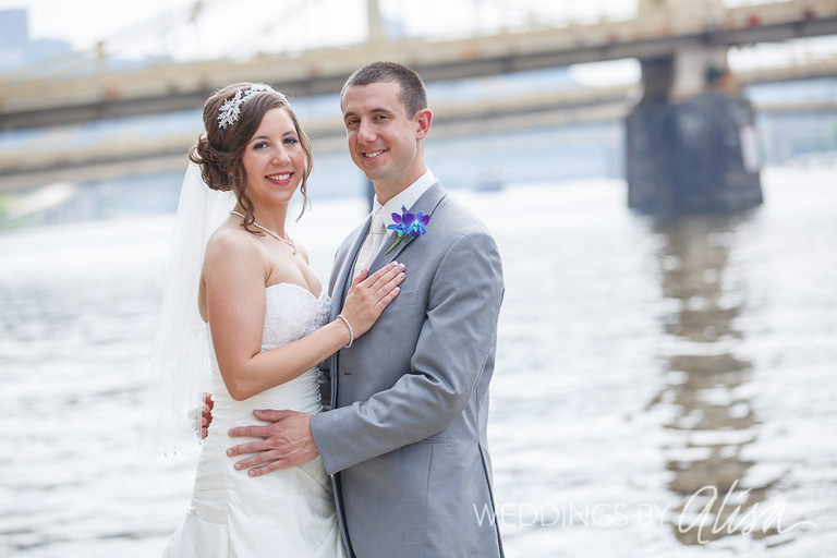 Yellow Bridge Pittsburgh Wedding Photos