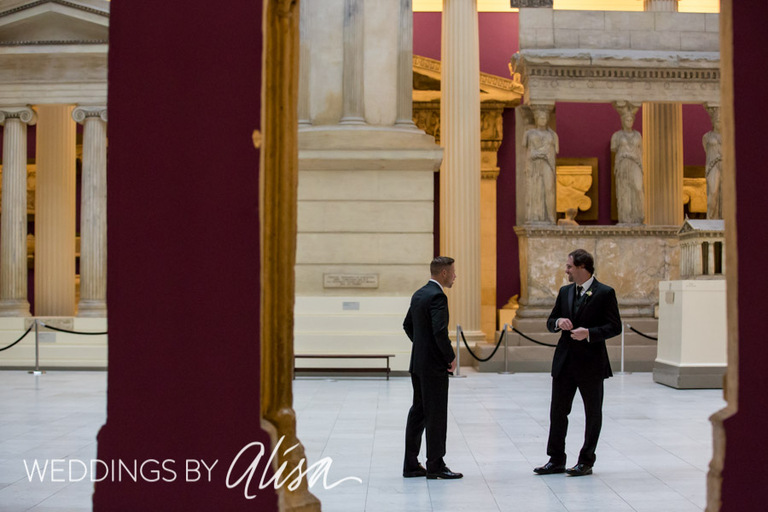 Hall of Architecture wedding photos