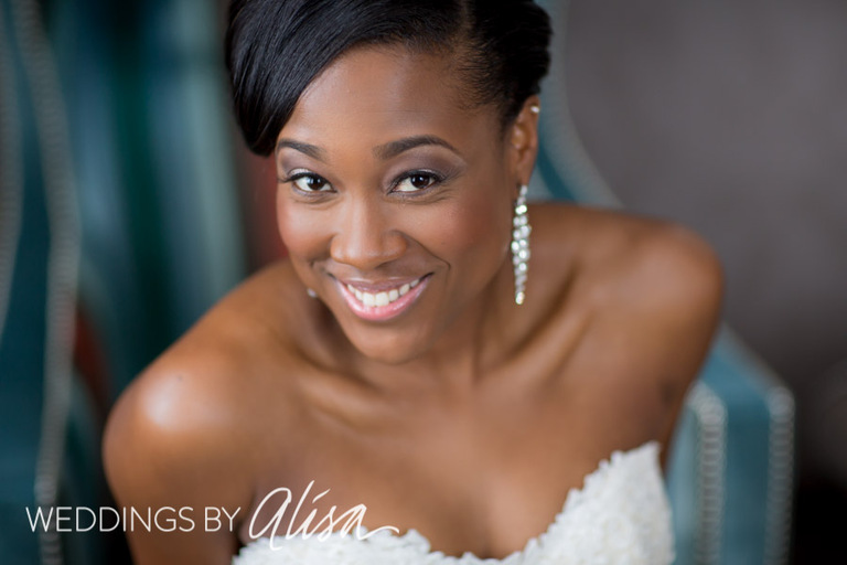 African American Bride in Pittsburgh