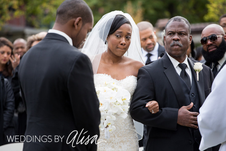 Photos at Mellon Park wedding