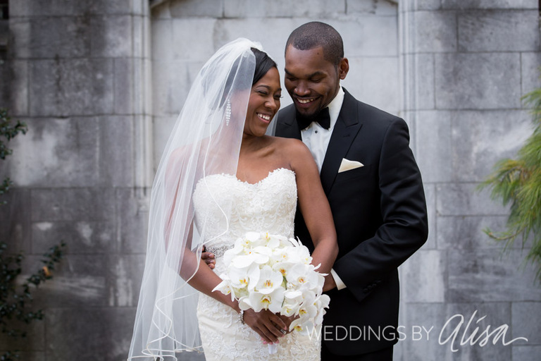 Wedding photos in Mellon Park