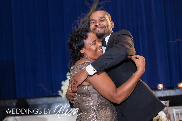 Mother Son Dance at Pittsburgh Wedding Reception