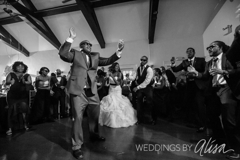 Fun Edgewood Club Wedding Reception Photos