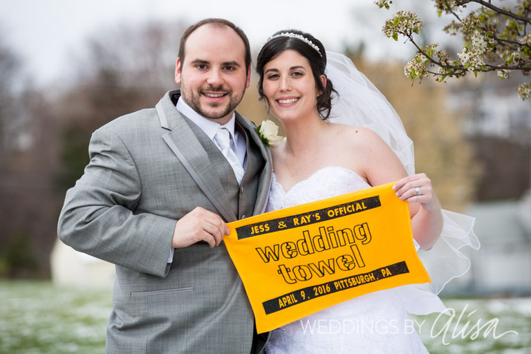 Terrible Towel Wedding Photos