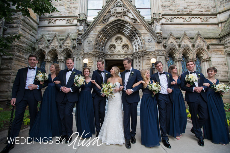 Wedding photos at Calvary United Methodist Pittsburgh