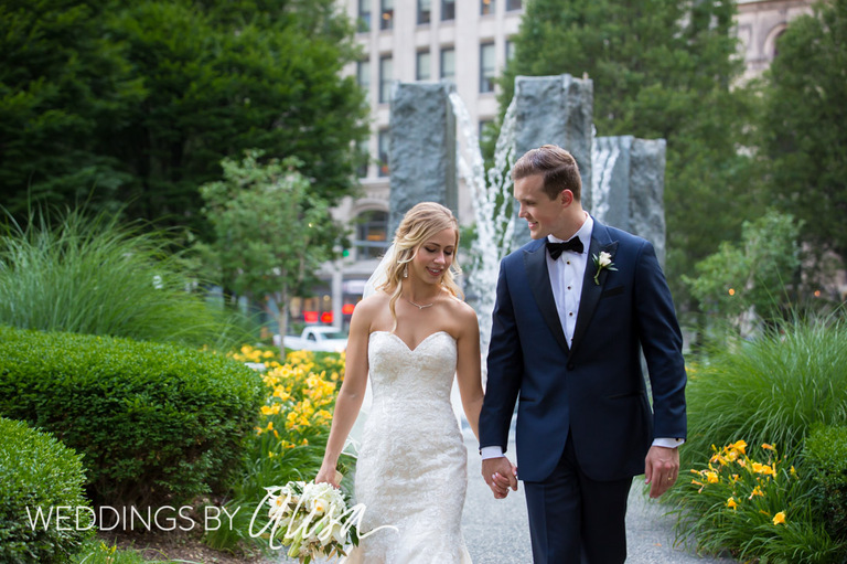 Wedding reception at Omni William Penn