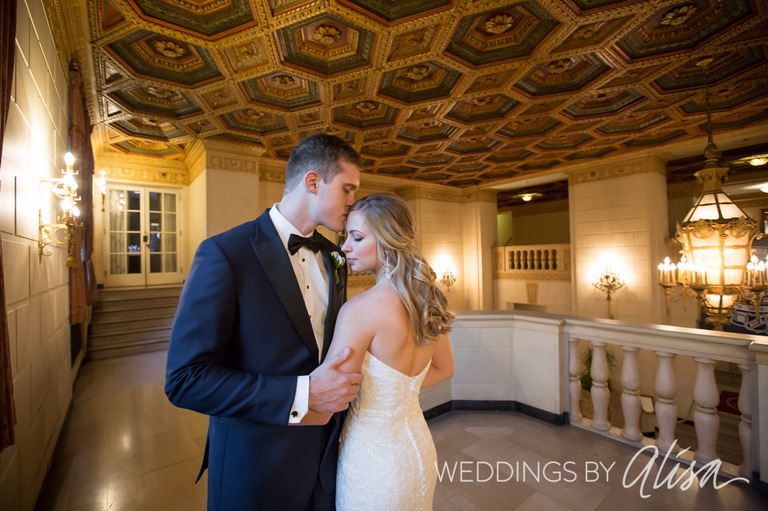 Wedding photos at Omni William Penn hotel