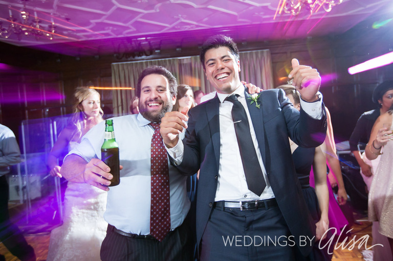 Wedding reception photos at Omni William Penn Hotel