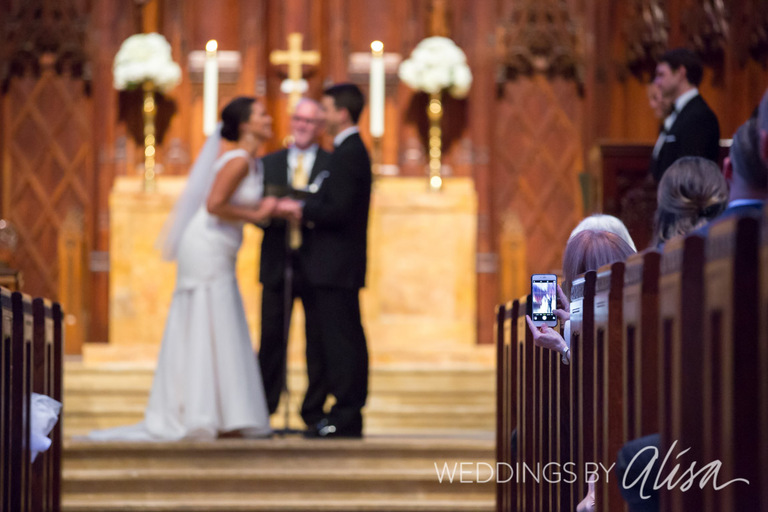 Cell phones at Wedding Ceremonies in Pittsburgh