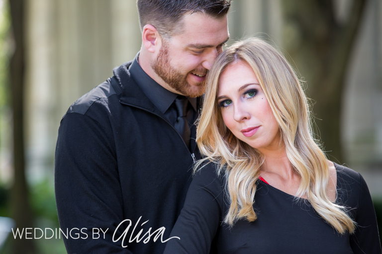 Winter Pittsburgh Engagement Photos