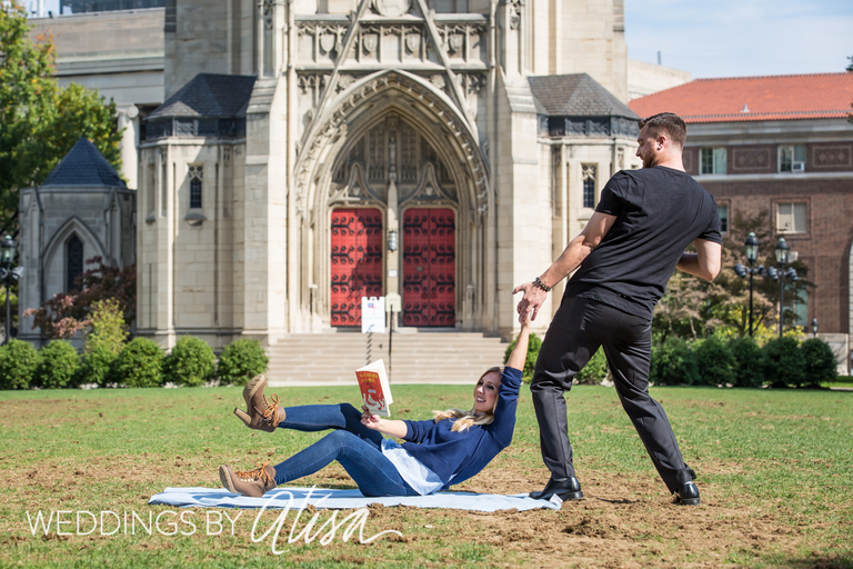 Heinz Chapel Engagement Photos