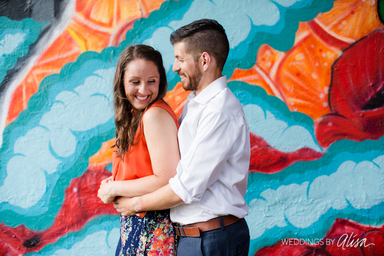 Graffiti Engagement Photos