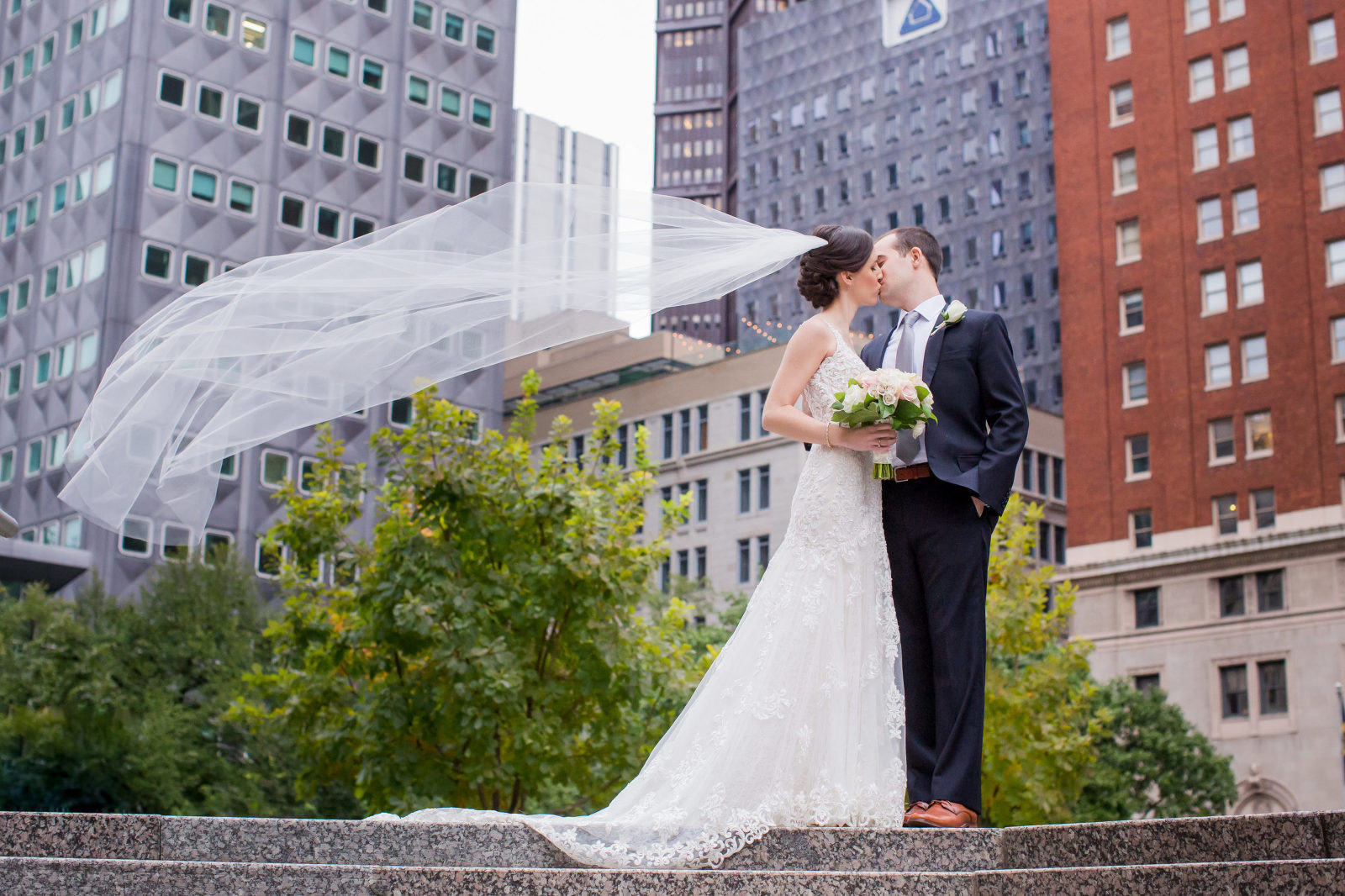 Luxurious wedding at Hotel Monaco in Pittsburgh