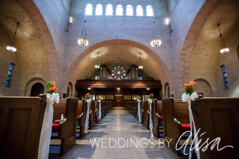 Shadyside Presbyterian Wedding Ceremony in Pittsburgh