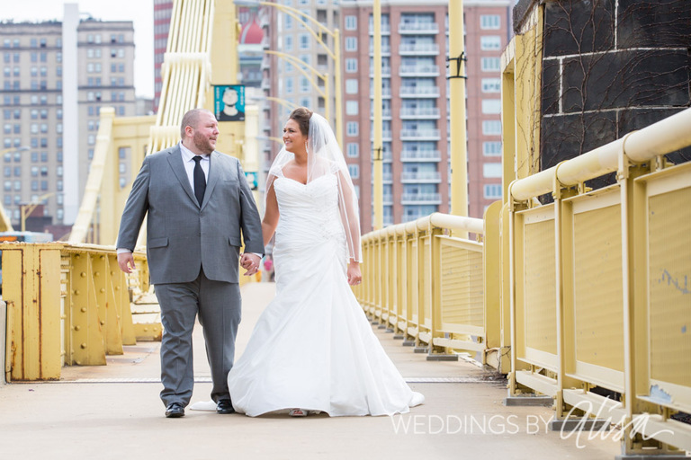 Andy Warhol Bridge Wedding Photos