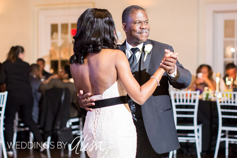 Father daughter dance at Pittsburgh Wedding Reception