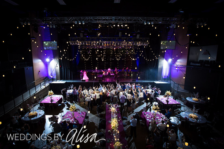 Wedding Reception Photos at Stage AE