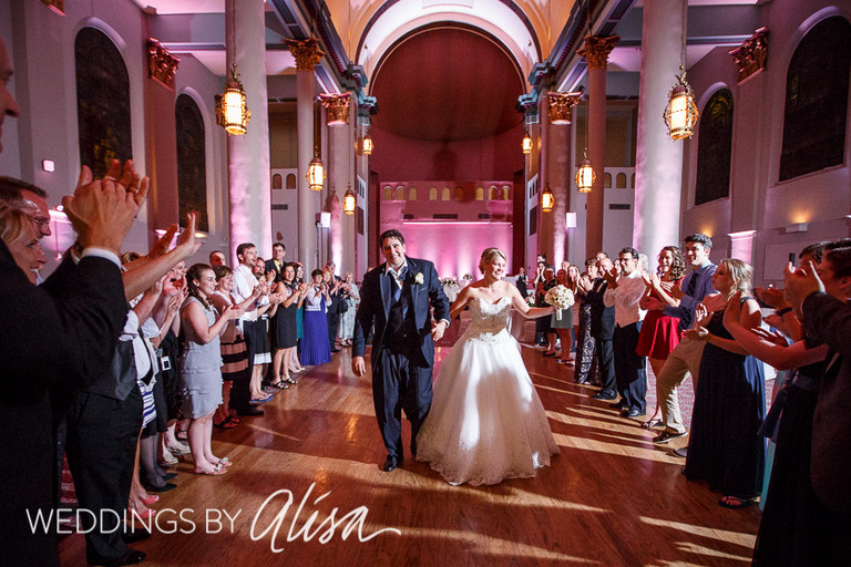End of the night photo at Pittsburgh Wedding
