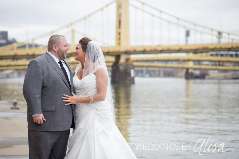 Roberto Clemente Bridge Wedding Photos