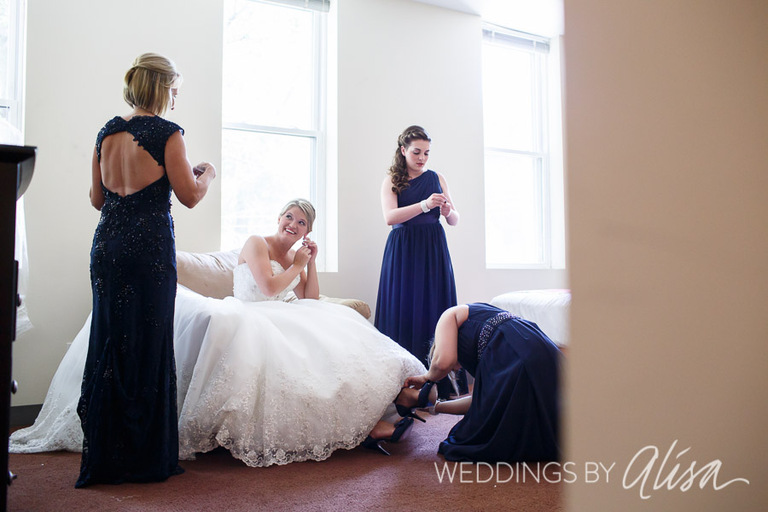 Summer Wedding at Priory in Pittsburgh