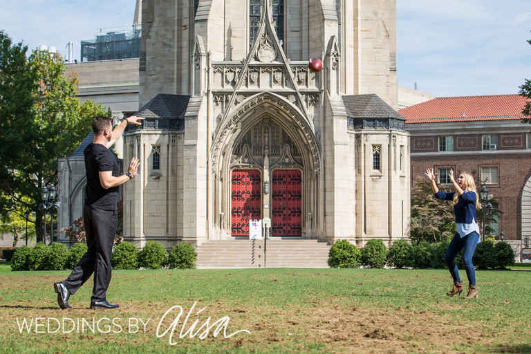 Pitt Alumni Engagement Photos