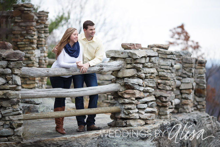 Cooper's Rock Cheat Lake Engagement photos