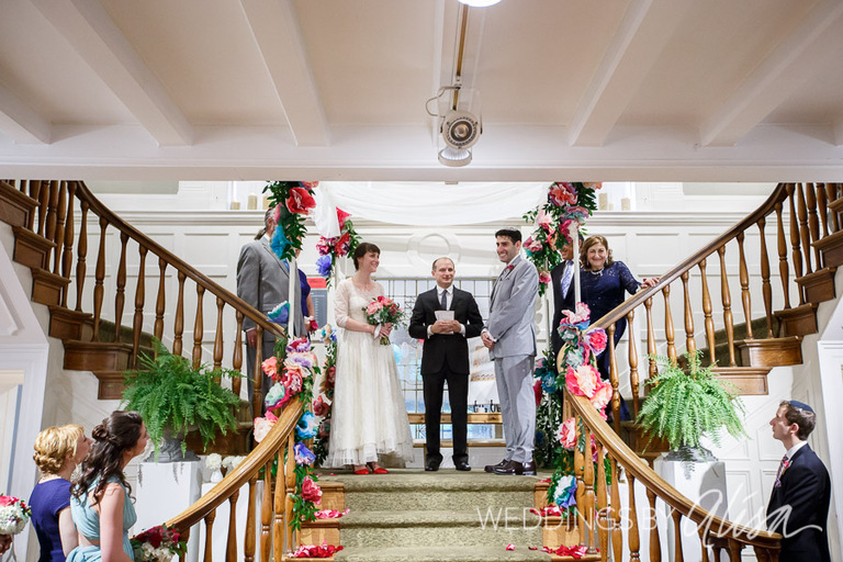 Jewish wedding at Pittsburgh Museum