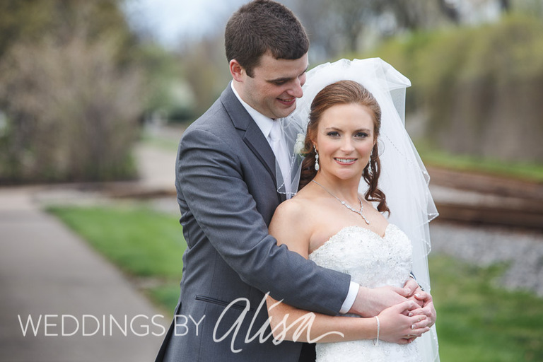 Rainy day wedding photos in Pittsburgh