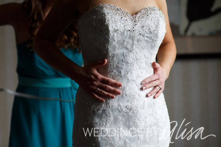 Turquoise bridesmaid dresses in Pittsburgh