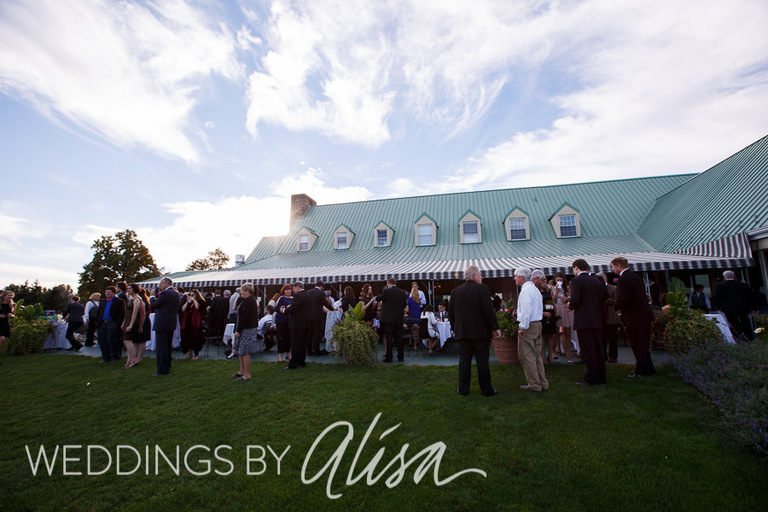 Cocktail Hour at Shannopin Wedding