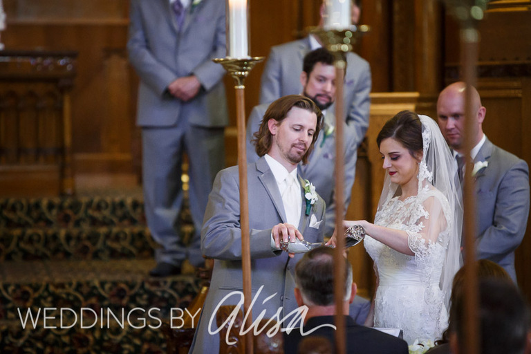 Grand Hall at the Priory Wedding Pittsburgh - 19