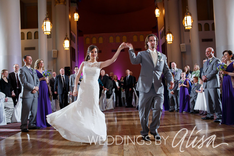 Grand Hall at the Priory Wedding Pittsburgh - 36