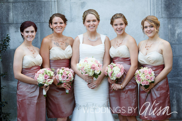 Wedding photos in Mellon Park