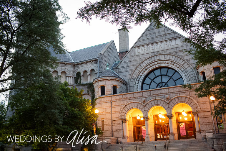 New Hazlett Theater Wedding Reception