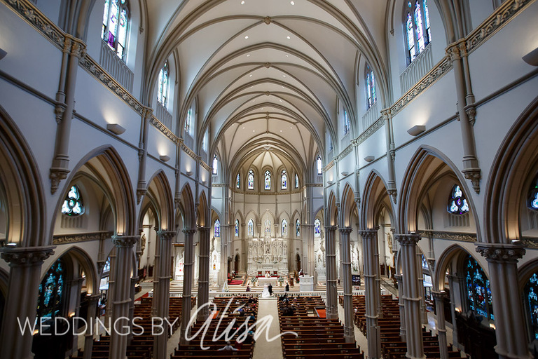 Pittsburgh St. Paul Cathedral Wedding Photographer