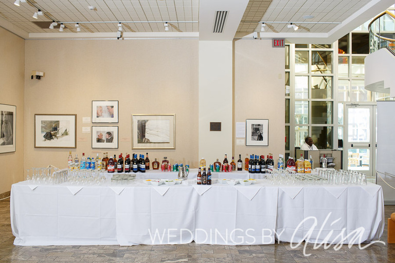 Wedding reception at Butler Art Institute in Youngstown